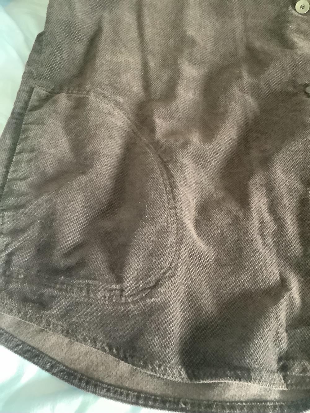 Liz Claiborne Brown Corduroy Button Jacket - Picture 6 of 7